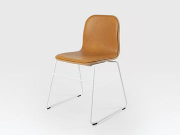 JANE - Stackable sled base chair by Liqui Contracts - view 2